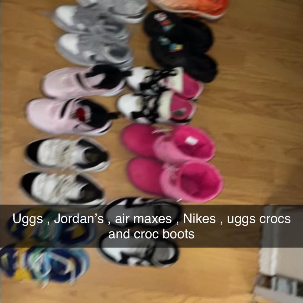 Multiple pairs of kids shoes size 12-13 all for $100